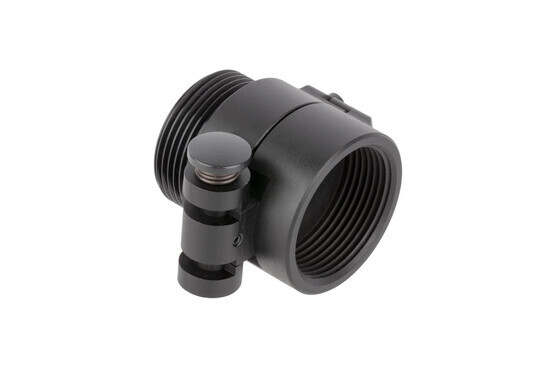 SB Tactical buffer tube folding adapter installs easily and features a heavy duty latch and spring for secure closing